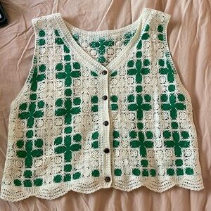 Crochet vest
